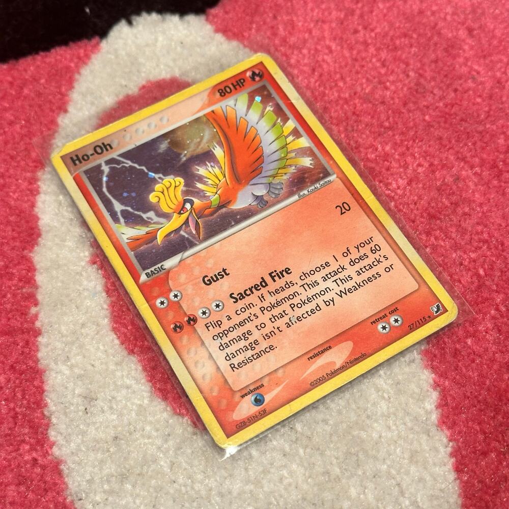 Ho-Oh #27 – Pokémon EX Unseen Forces – Holo – Mint